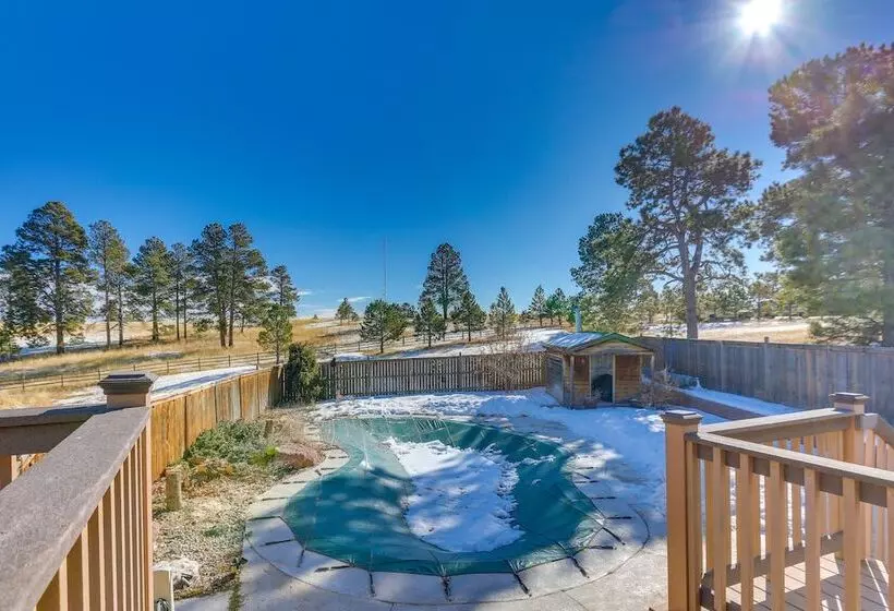 Hot Tub, Pool: 40 Acre Horse Ranch In Kiowa!