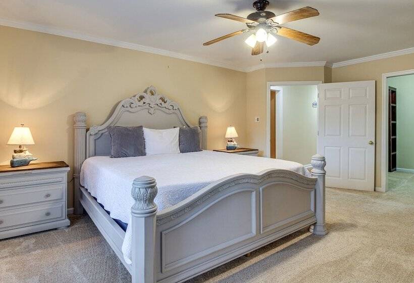 Serene Savannah Retreat W/ Waterfront Deck!