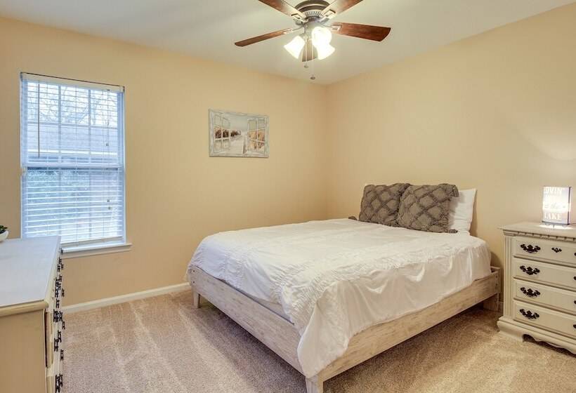 Serene Savannah Retreat W/ Waterfront Deck!