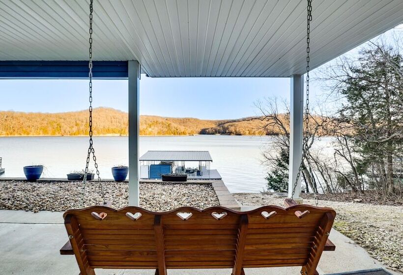 Waterfront Lake Of The Ozarks Home W/ Private Dock