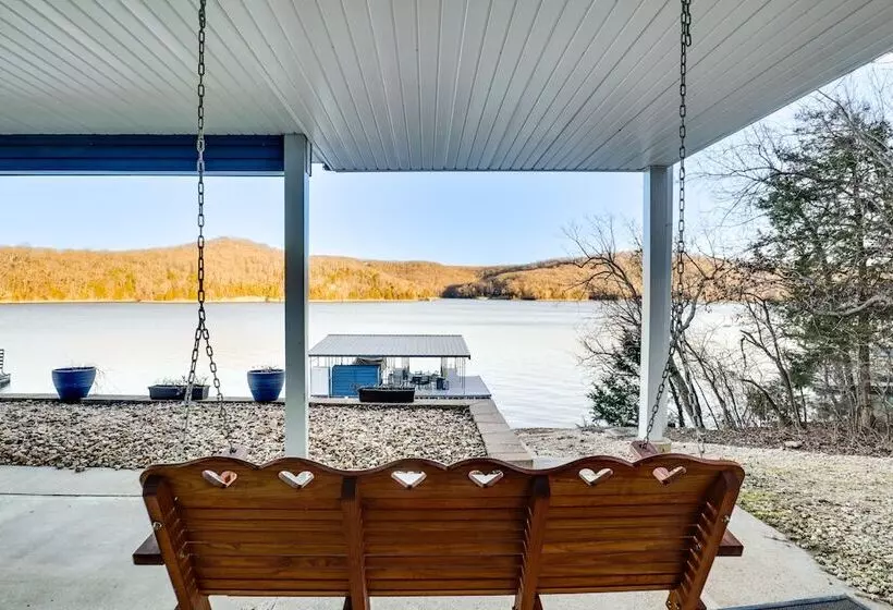 Waterfront Lake Of The Ozarks Home W/ Private Dock