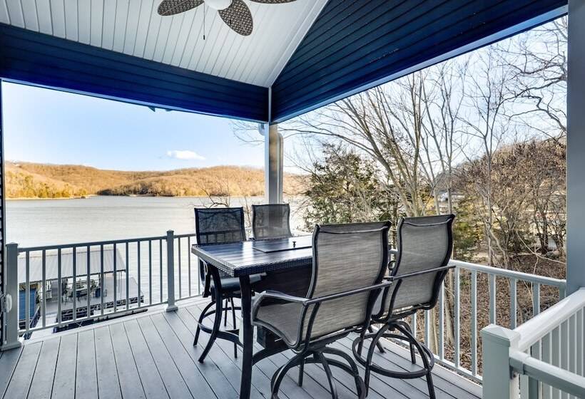 Waterfront Lake Of The Ozarks Home W/ Private Dock