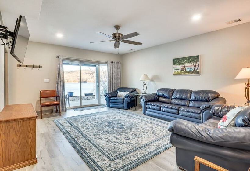 Waterfront Lake Of The Ozarks Home W/ Private Dock