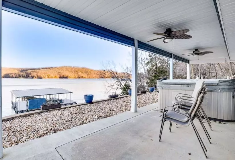 Waterfront Lake Of The Ozarks Home W/ Private Dock