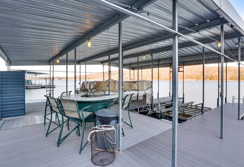 Waterfront Lake Of The Ozarks Home W/ Private Dock