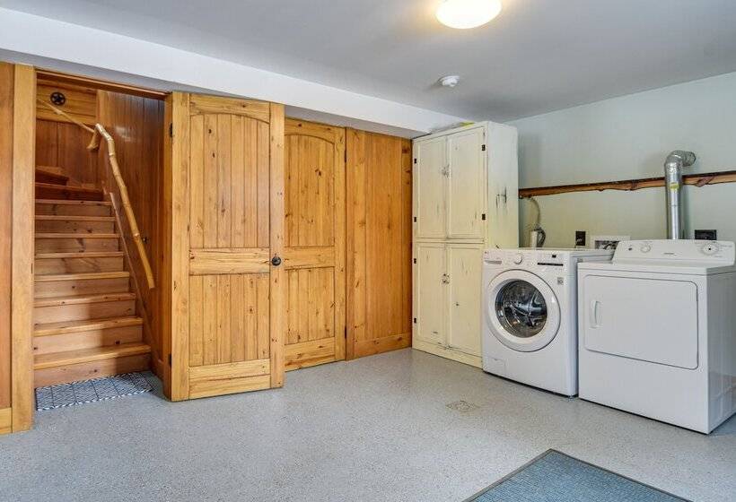 Weld Waterfront Log Cabin W/ Kayaks & Canoes!