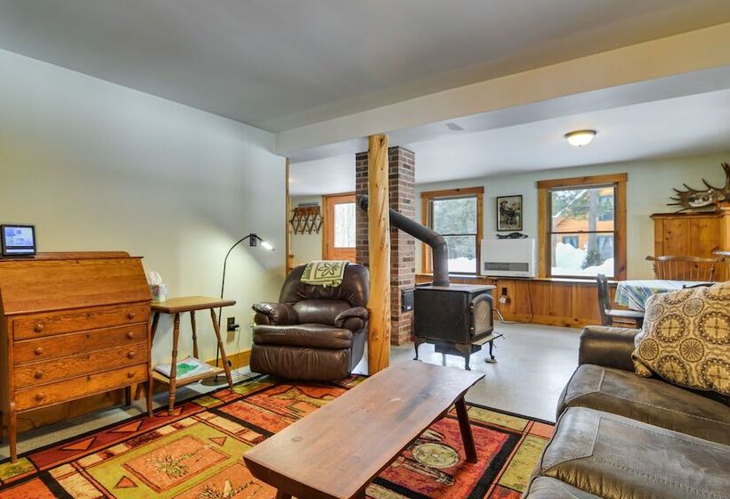 Weld Waterfront Log Cabin W/ Kayaks & Canoes!