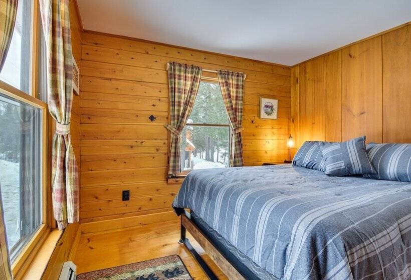 Weld Waterfront Log Cabin W/ Kayaks & Canoes!