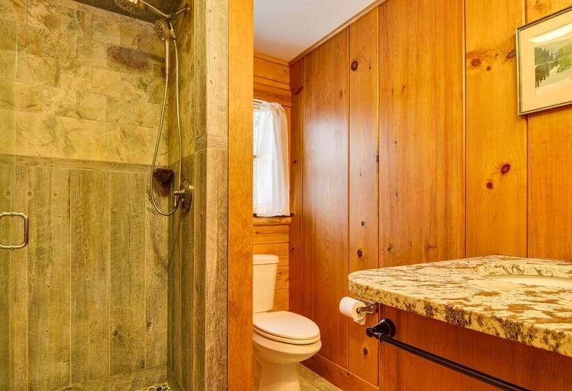 Weld Waterfront Log Cabin W/ Kayaks & Canoes!