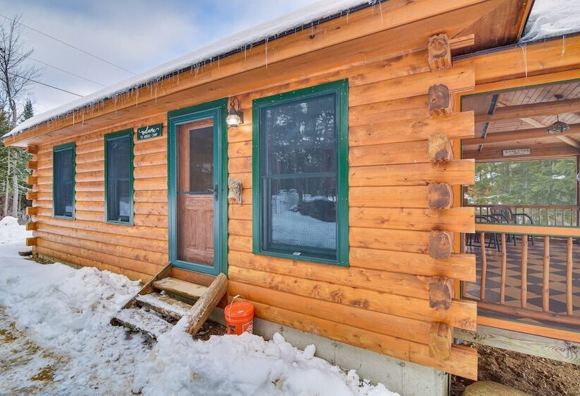 Weld Waterfront Log Cabin W/ Kayaks & Canoes!