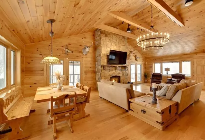 Mtn View Catskills Cabin On Delaware River!