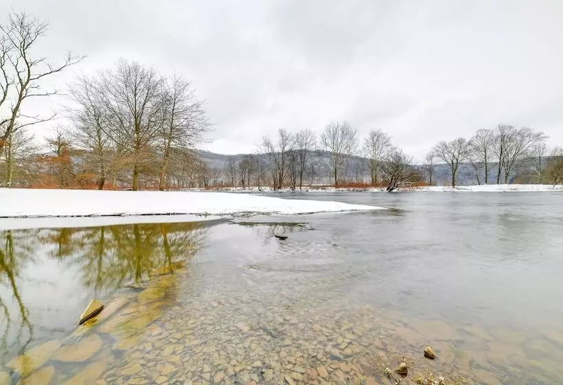Mtn View Catskills Cabin On Delaware River!