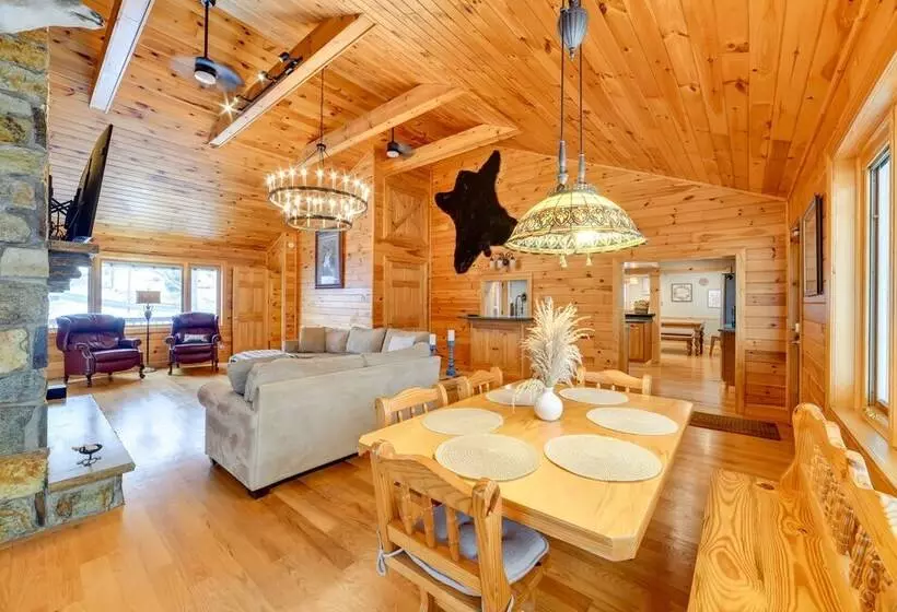 Mtn View Catskills Cabin On Delaware River!