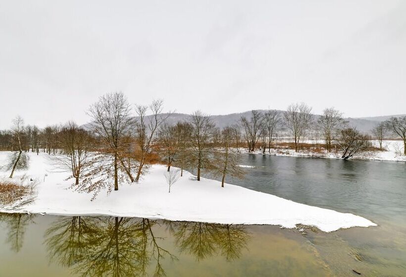 Mtn View Catskills Cabin On Delaware River!