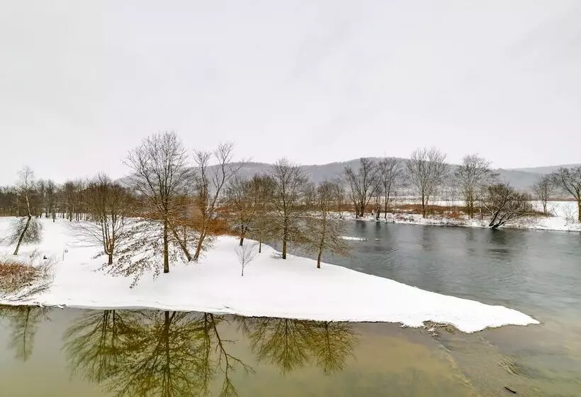Mtn View Catskills Cabin On Delaware River!