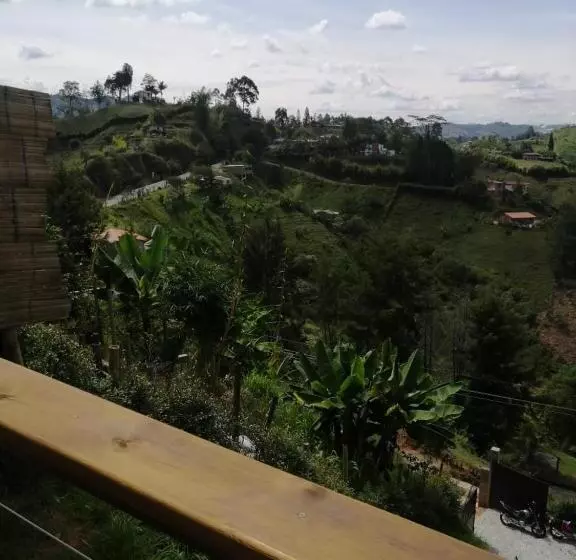 ホテル Cabañas Campestres Bosque Encantado