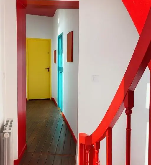 Aamiaismajoitus (B&B) Chambre Privée Turquoise   Maison Partagée