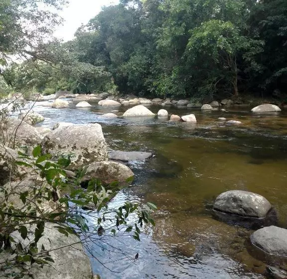 پانسیون Onça Parda Hospedagens Com Cachoeira Privativa