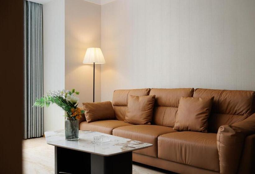 Doria Home International Apartment  Guangzhou Huijin Ifc Keyun Road Metro Branch Canton Fair Free Sh