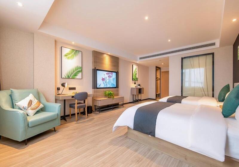 ホテル Thank Inn Chain Jiaozuo Qinyang Qinbei Industral Cluster