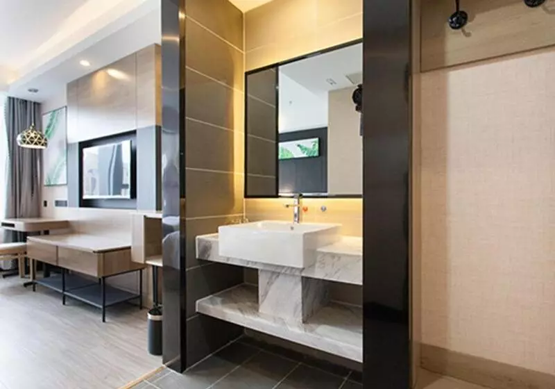 Hotelli Thank Inn Chain Zibo Beijing Road Muyang Village