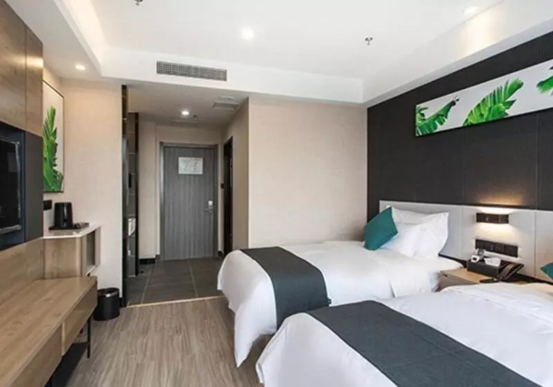 Hotelli Thank Inn Chain Zibo Beijing Road Muyang Village