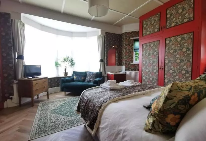 Majatalo William Morris, Spacious Ground Floor Lux Double Bedroom