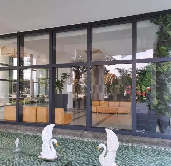 ペンション Woodsbury Suites Ikea House Butterworth Penang