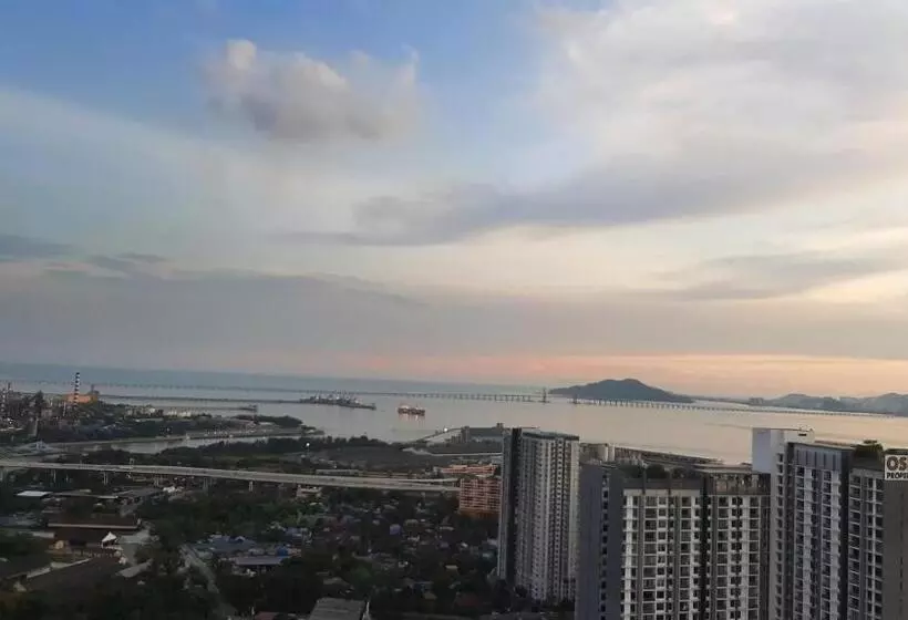 ペンション Woodsbury Suites Ikea House Butterworth Penang