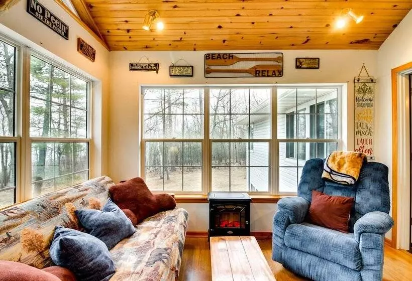 Lakefront Minnesota Home W/ Deck, Dock & Fire Pit