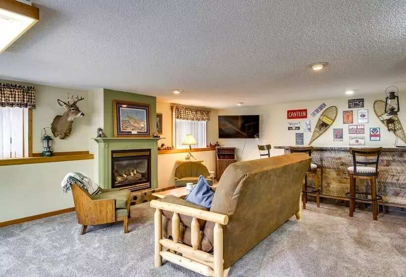 Lakefront Minnesota Home W/ Deck, Dock & Fire Pit