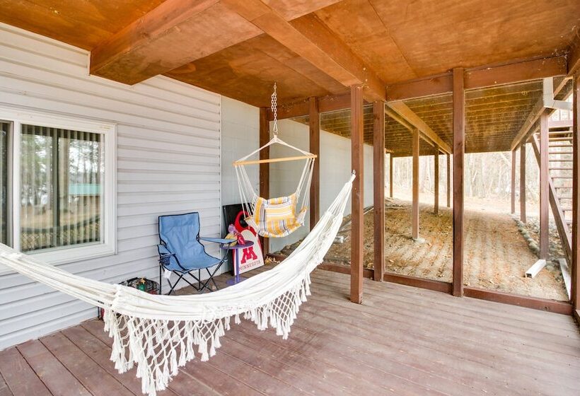 Lakefront Minnesota Home W/ Deck, Dock & Fire Pit