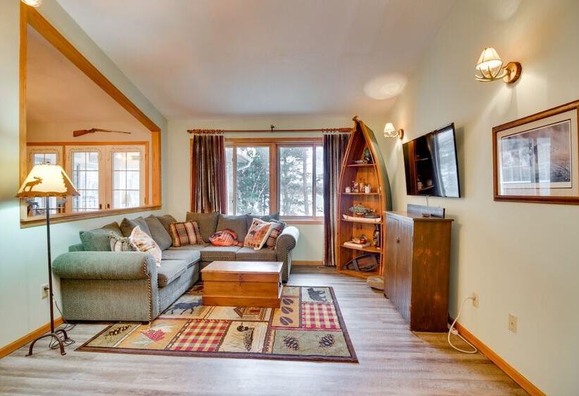 Lakefront Minnesota Home W/ Deck, Dock & Fire Pit