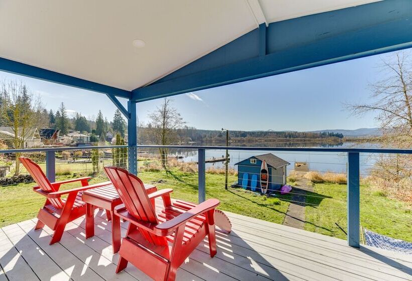 Lakefront Roy Cabin ~ 40 Mi To Mount Rainier!