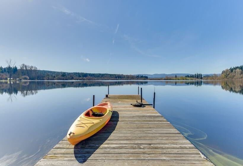 Lakefront Roy Cabin ~ 40 Mi To Mount Rainier!
