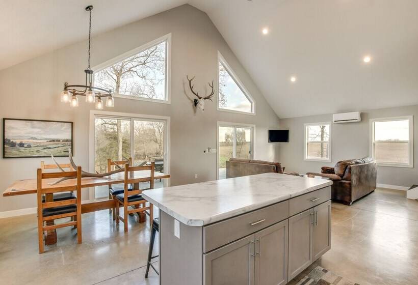 Modern Oskaloosa Cabin W/ 2 Acres & On Site Trails