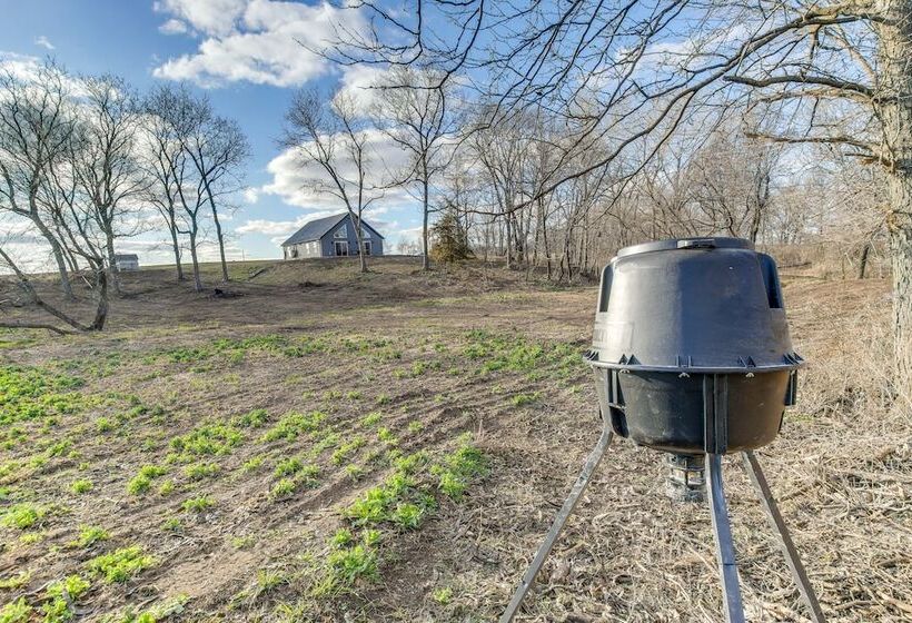 Modern Oskaloosa Cabin W/ 2 Acres & On Site Trails