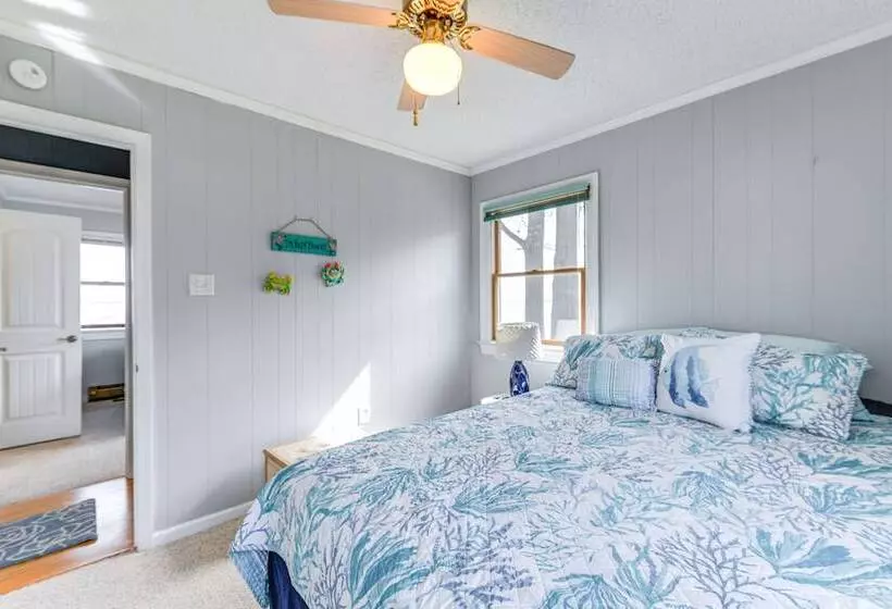 Riverfront Colonial Beach Home W/ Private Beach!