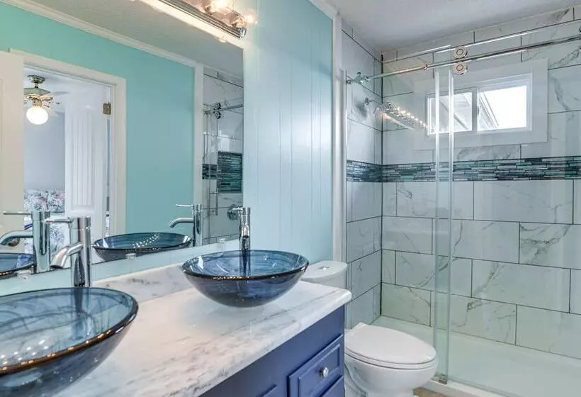 Riverfront Colonial Beach Home W/ Private Beach!