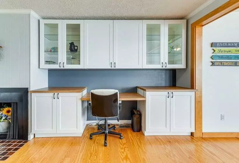 Riverfront Colonial Beach Home W/ Private Beach!