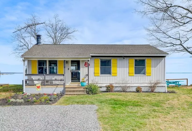 Riverfront Colonial Beach Home W/ Private Beach!