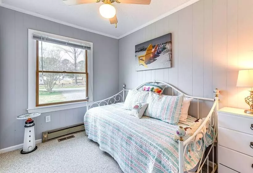 Riverfront Colonial Beach Home W/ Private Beach!