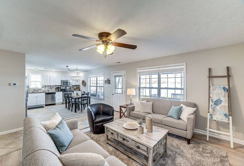 Shelbyville Lakefront Home W/ Furnished Patio!