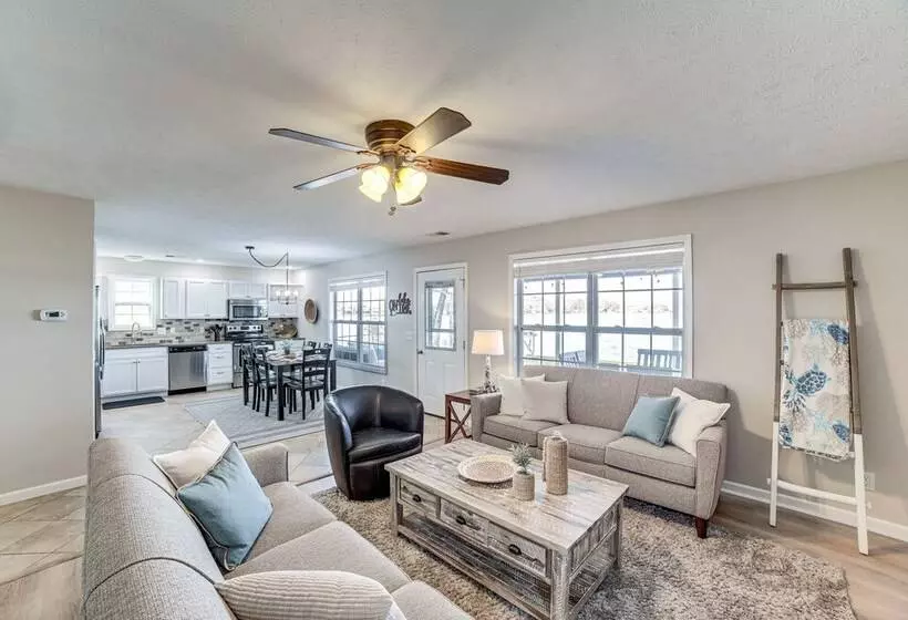 Shelbyville Lakefront Home W/ Furnished Patio!