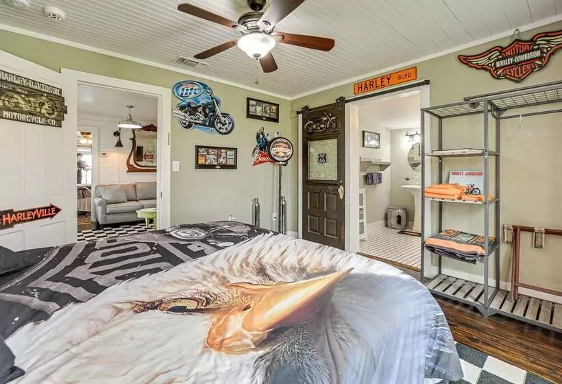 Retro Retreat In Llano W/ Screened Porch!