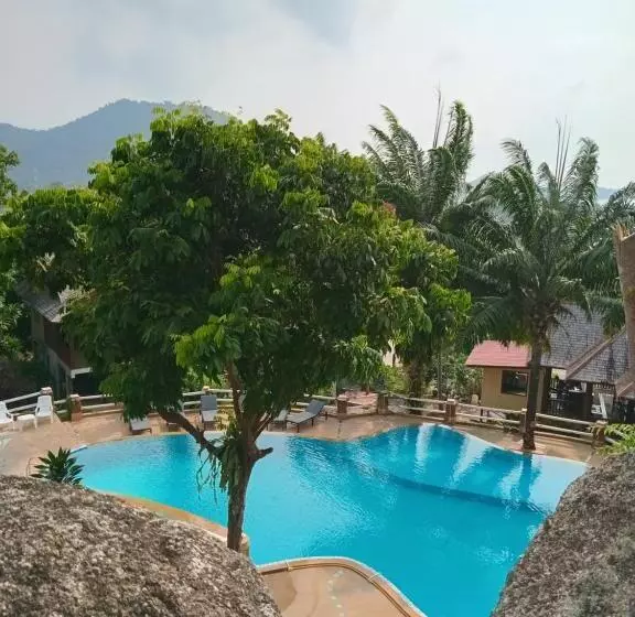 ペンション Samui Wooden Bungalow