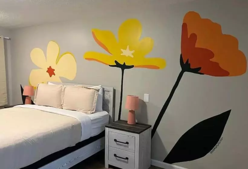 モーテル Wildflower Room At The Trailblazer Unit 15