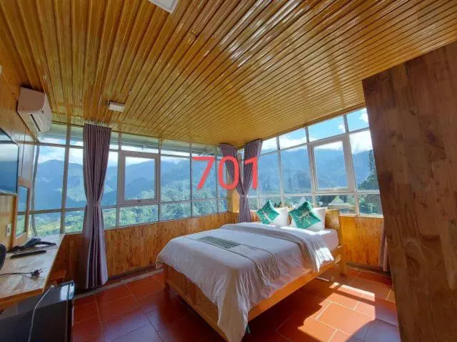 تختخواب و صبحانه 069b Fansipang Scenery