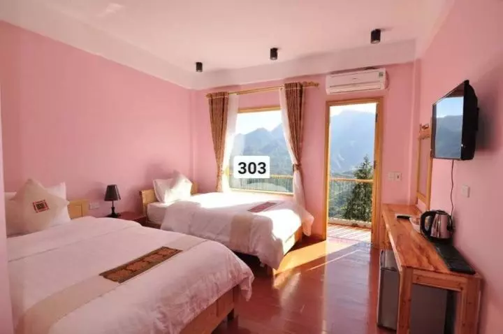 تختخواب و صبحانه 069b Fansipang Scenery