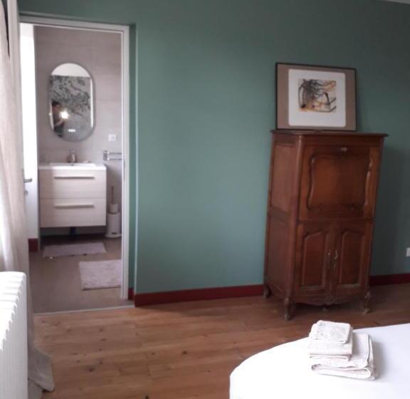 تختخواب و صبحانه Chambre D Hôtes Suite Aux Glycines